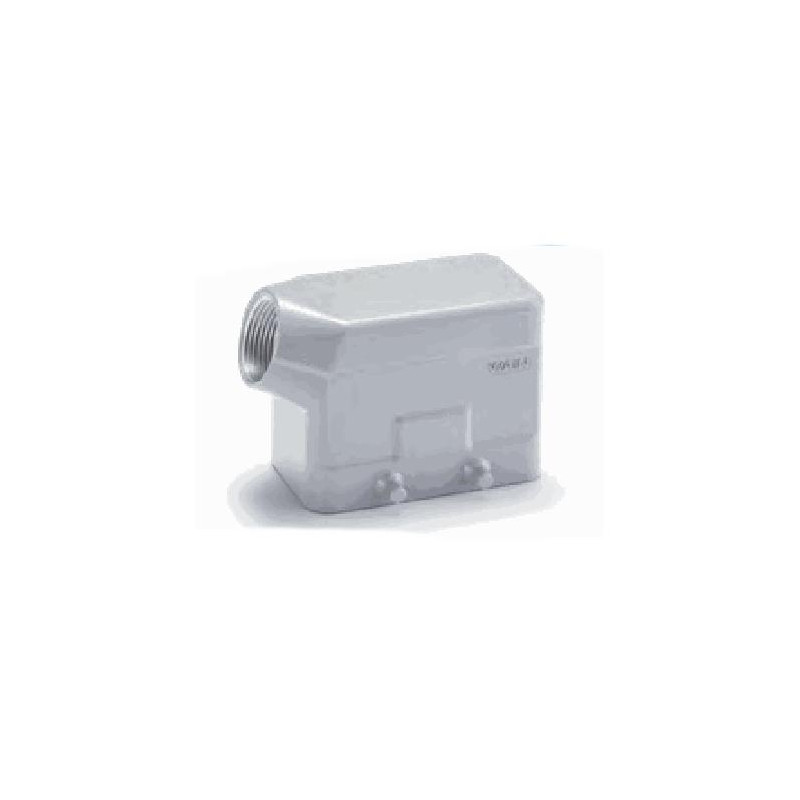 Capot 10B, Aluminium moulé sous pression, IP67, Sortie horizontale, M20